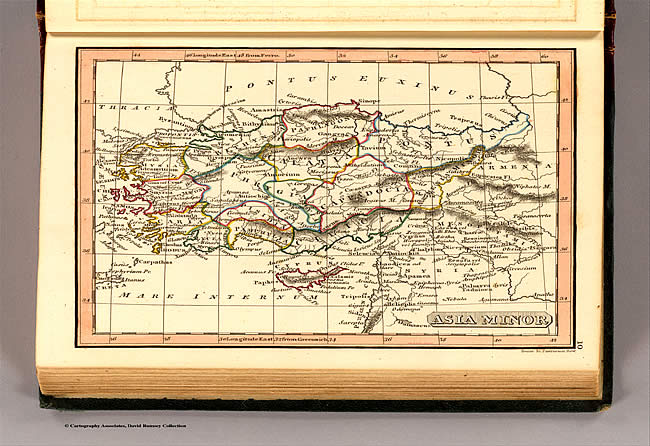 Ancient Turkey Map