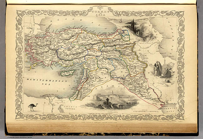Ancient Turkey Map