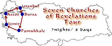 Seven Churches of Revelations Tour (7 nights/8 days)