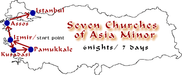 Seven Churches of Asia Minor Tour (6 nights/7 days)