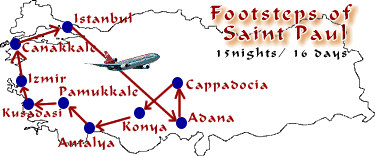 Footsteps of St Paul Tour (15 nights/16 days)