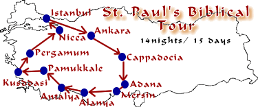 Footsteps of St Paul Tour (15 nights/16 days)